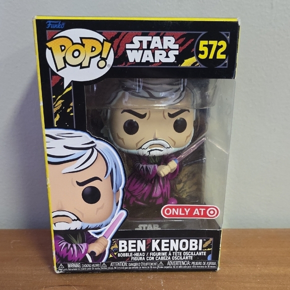Funko Other - Funko Pop Star Wars Ben Kenobi with Purple Robe